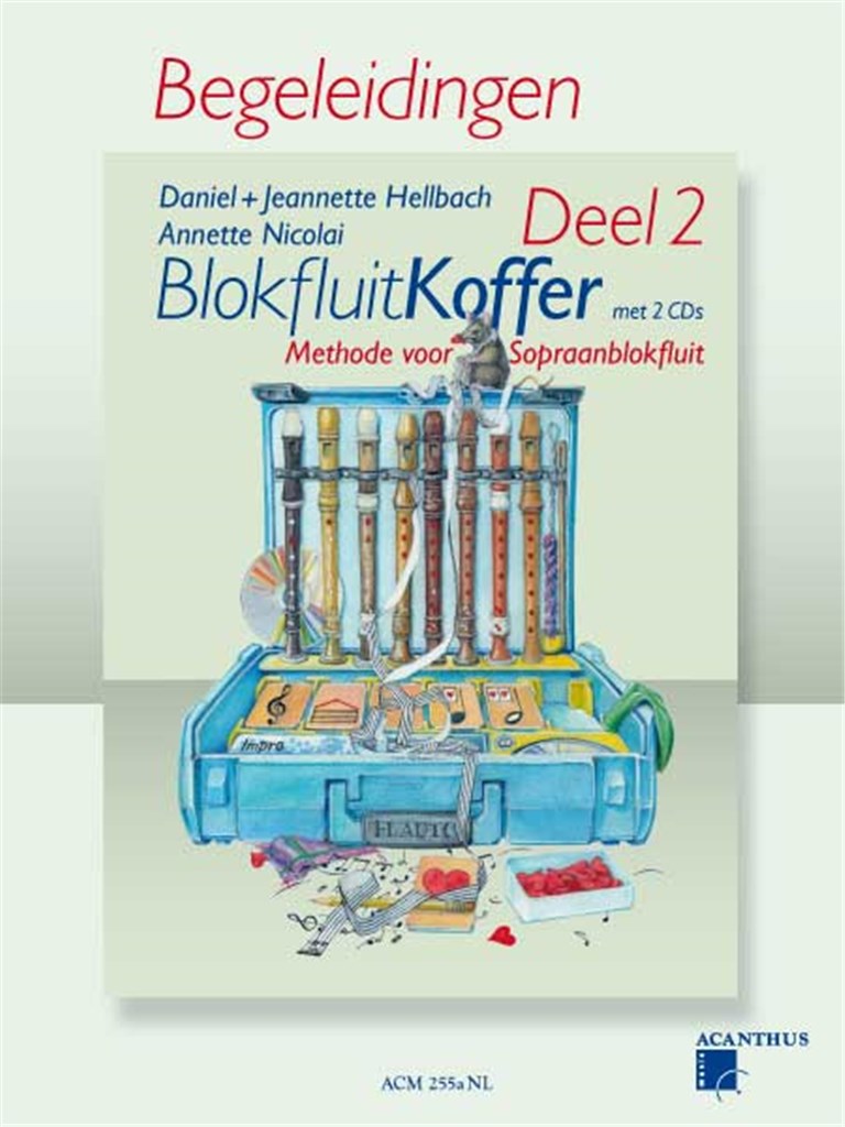 Blokfluitkoffer 2 Begeleidingen