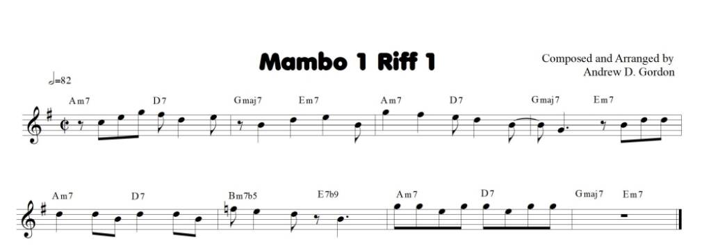 Latin Solo Series for Tenor Sax