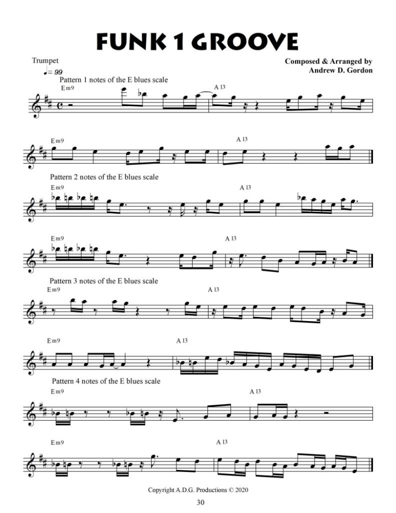 The Blues Scale Trumpet