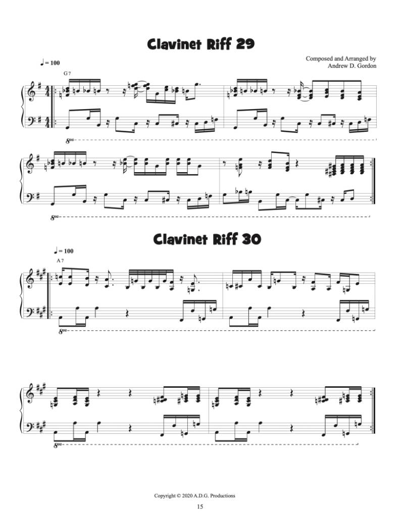 100 Ultimate Soul, Funk and Rock Clavinet Riffs
