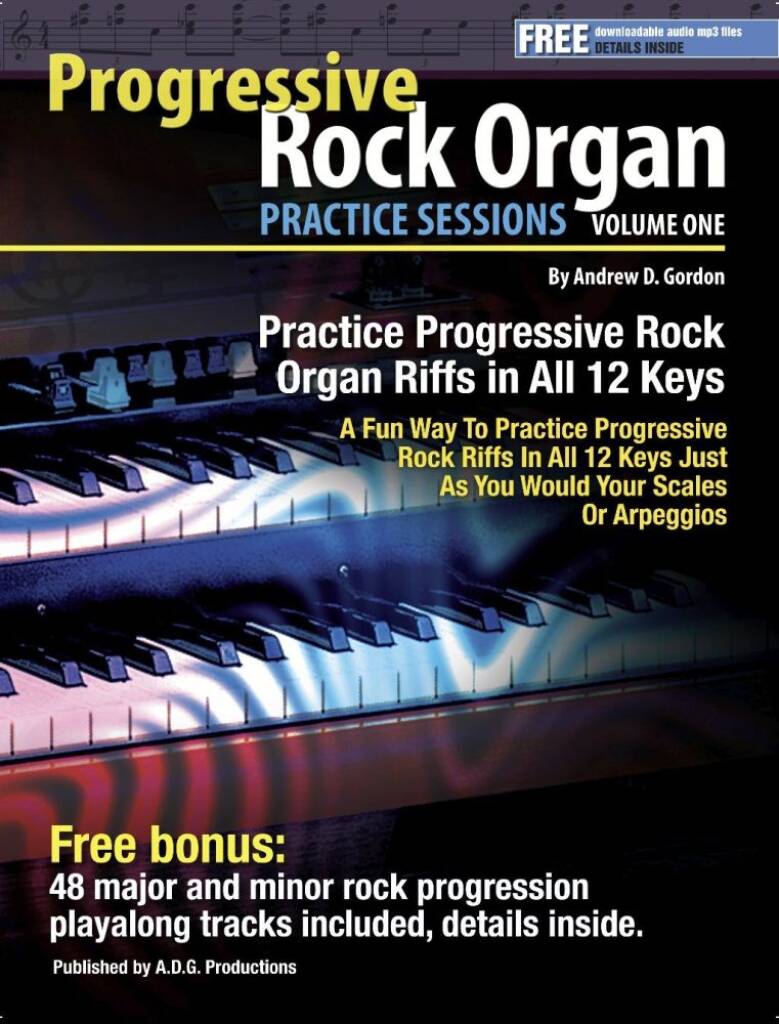 Progressive Rock Organ Practice Session Volume 1