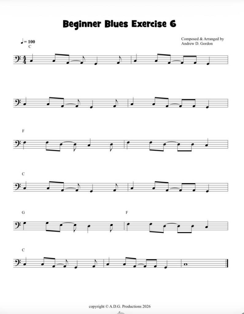 Best Beginner Blues Exercises for Trombone