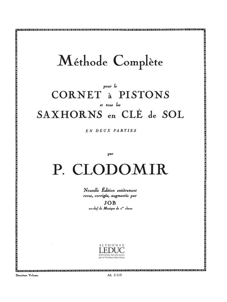 Méthode Complète de Cornet, Vol.2