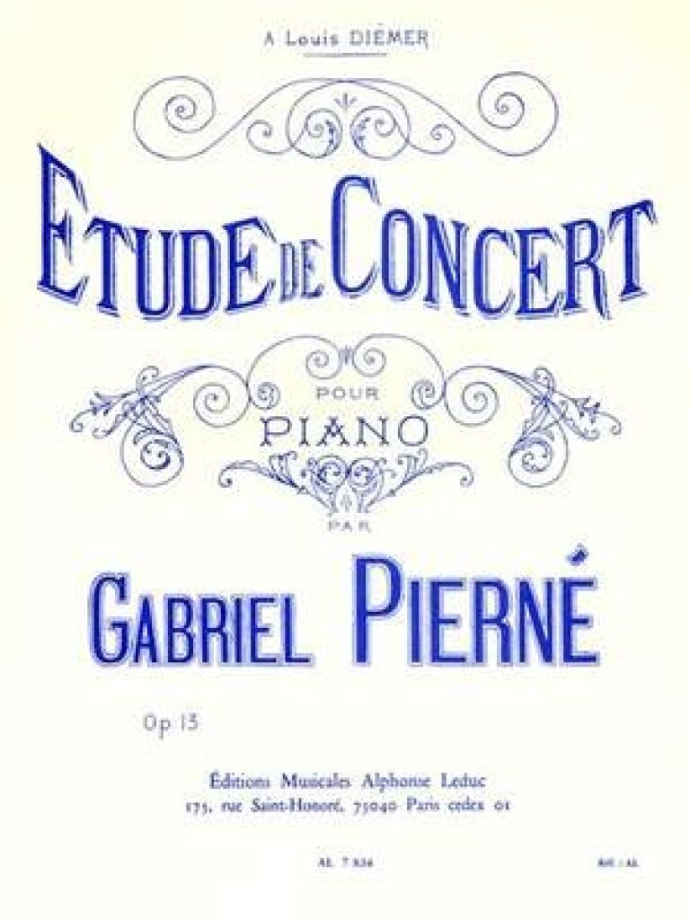 Etude De Concert Op13
