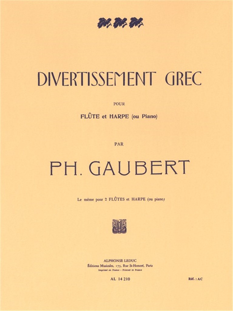 Divertissement Grec