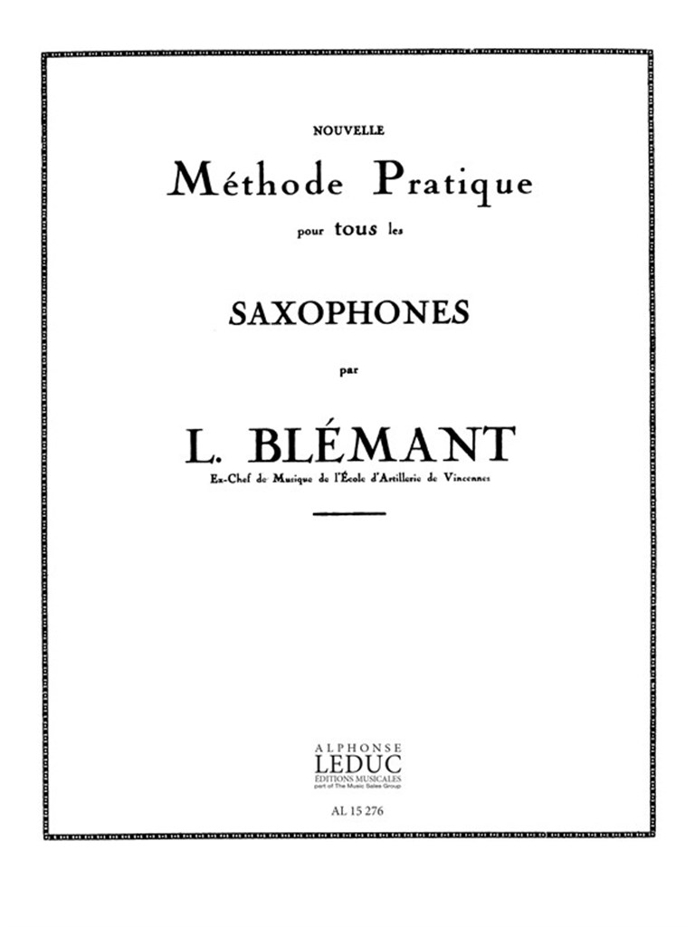 L. Blemant: Nouvelle Methode pratique Vol.1