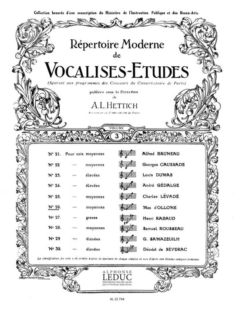 Vocalise Etude N026