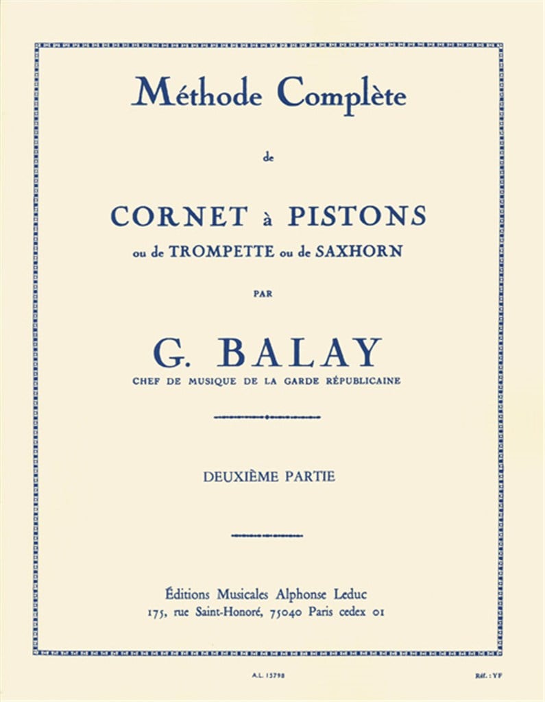 Méthode complète de cornet à pistons, Vol.2