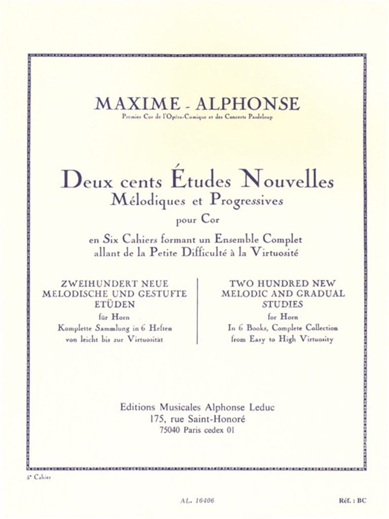 200 Etudes Nouvelles 5