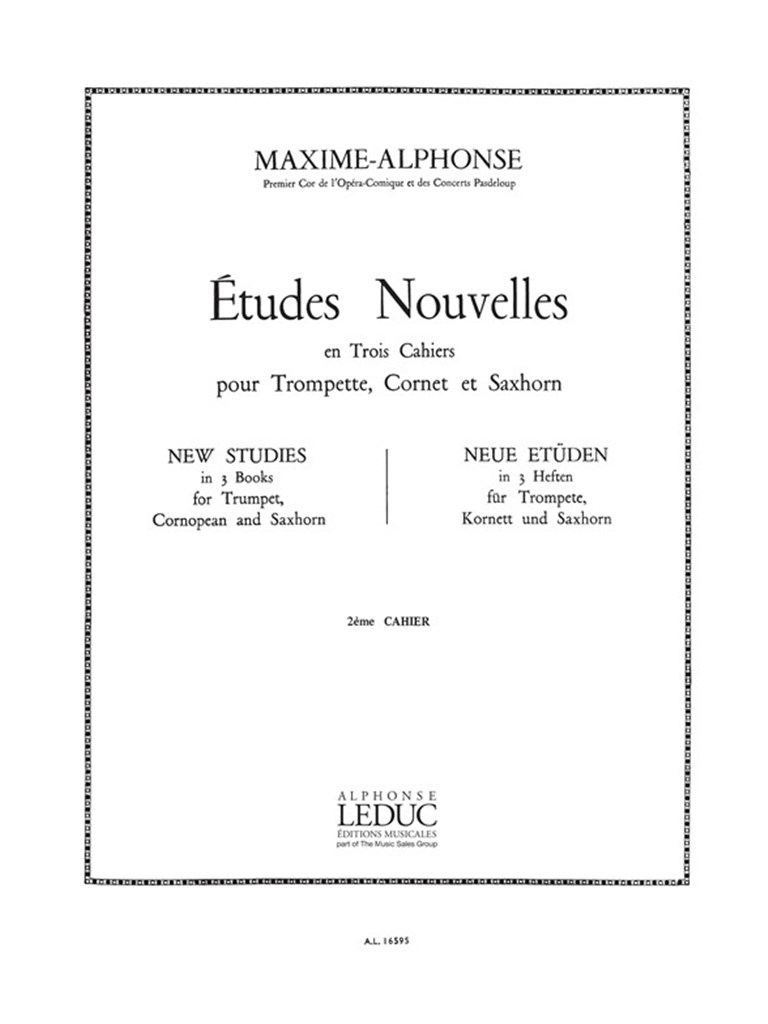 Etudes Nouvelles
