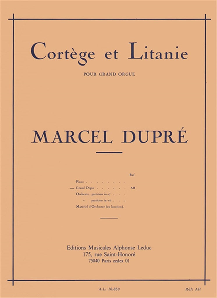 Cortege & Litanie