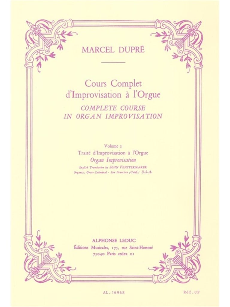Complete Course in Organ Improvisation