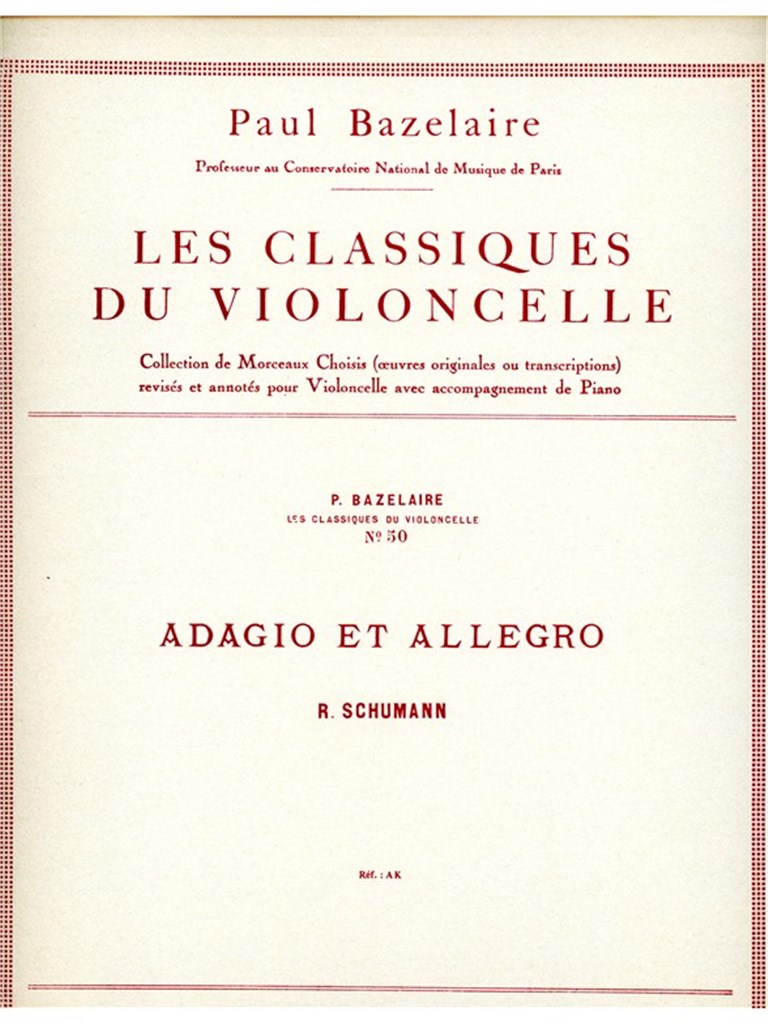 Robert Alexander Schumann: Adagio & Allegro Op.70