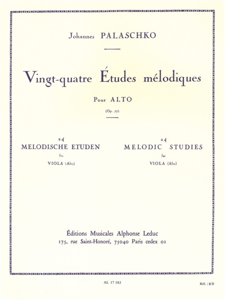 Etudes Melodique(24) Op.77
