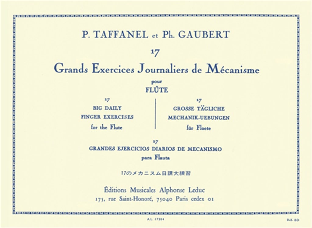 17 Grands Exercices Journaliers De Mecanisme