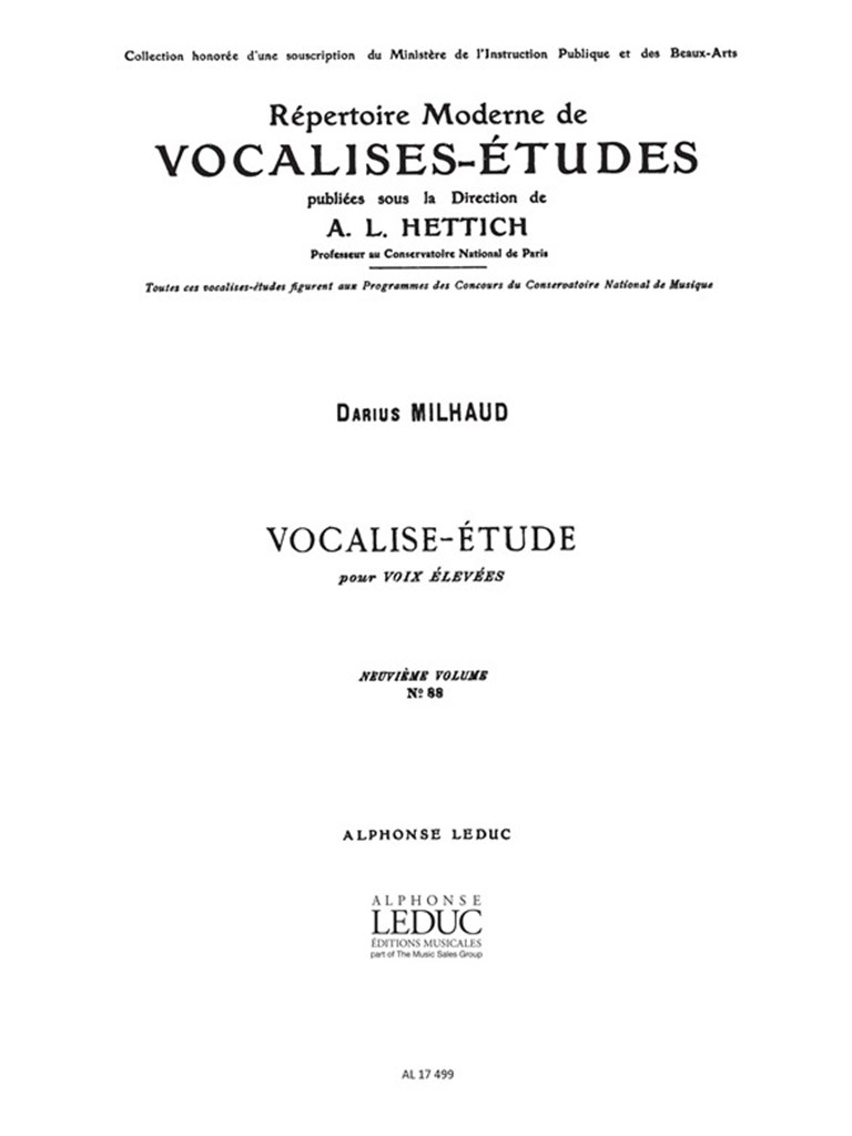 Vocalise Etude N088