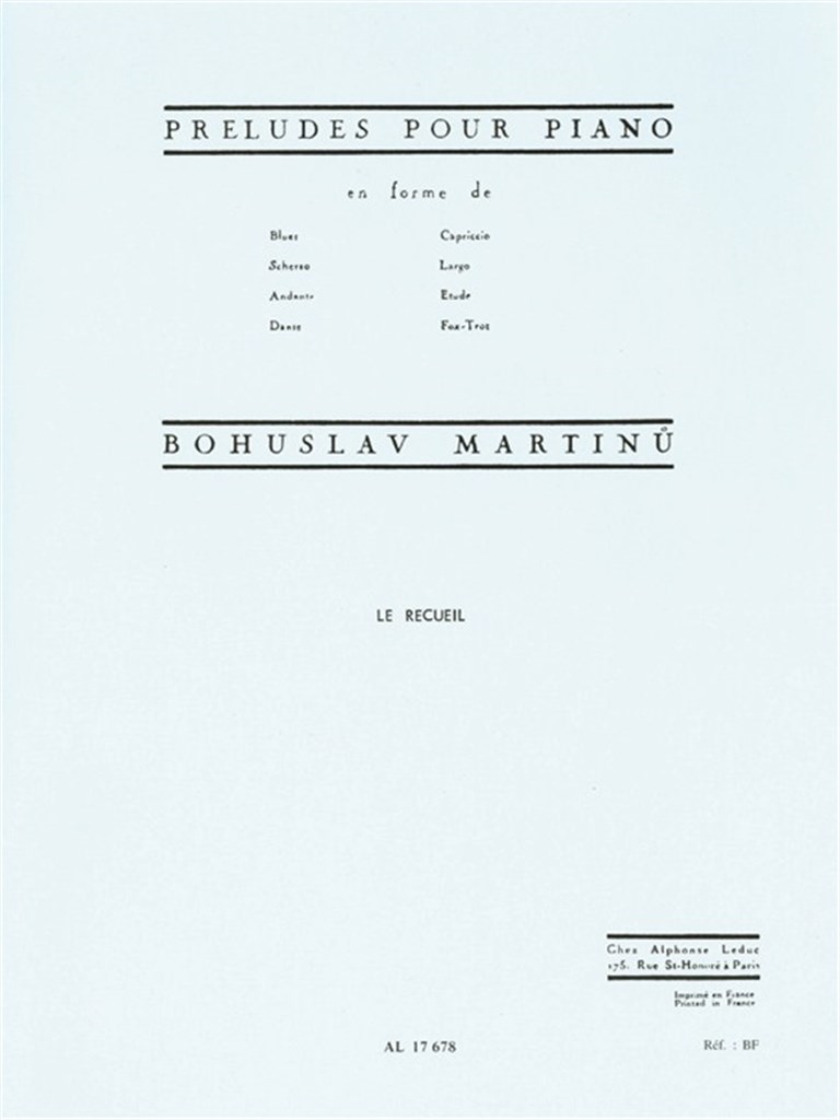 Préludes Pour Piano