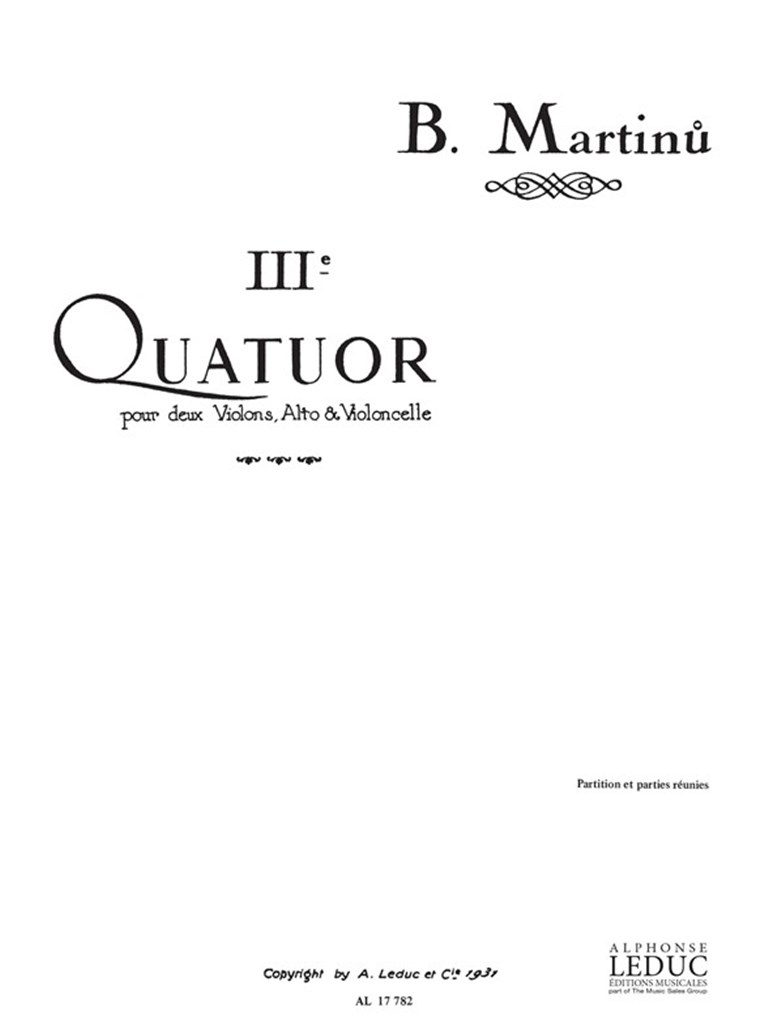 Quatuor A Strings N03