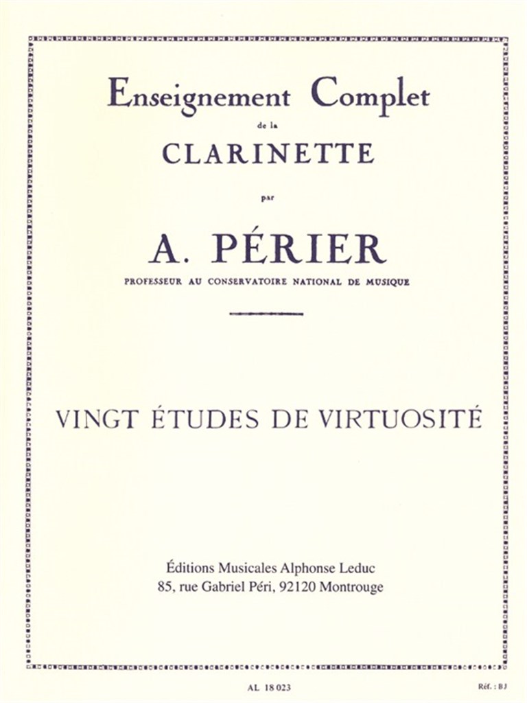 Etudes De Virtuosite(20)