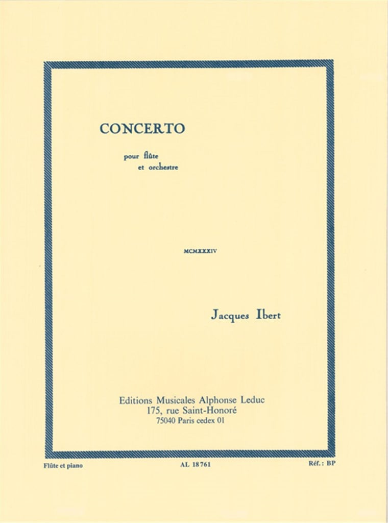Concerto Flute and Orchestra