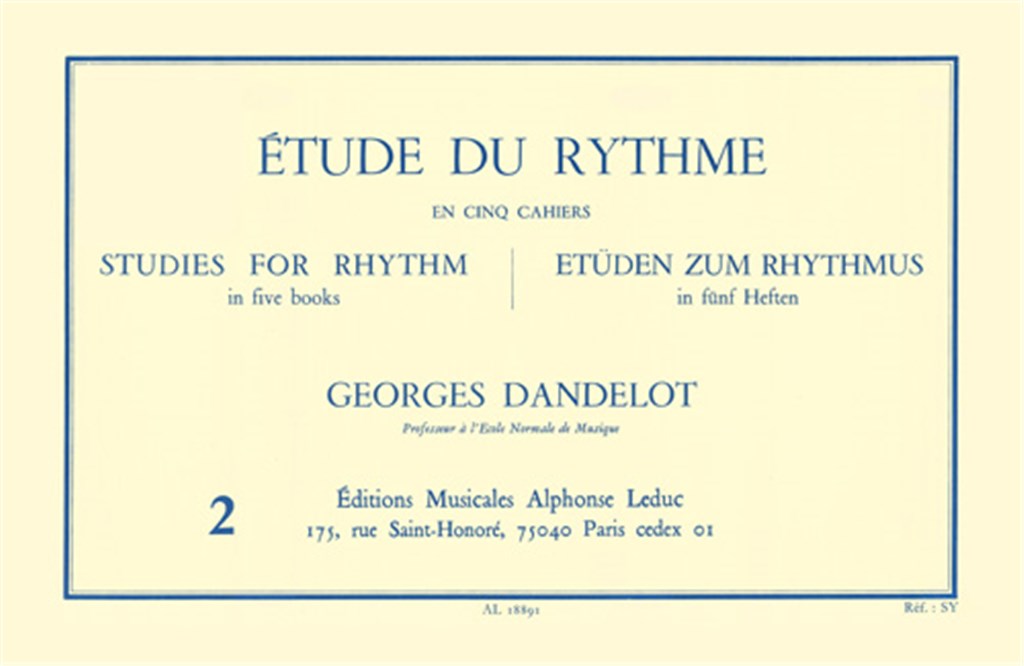 Etude du Rythme, Vol.2