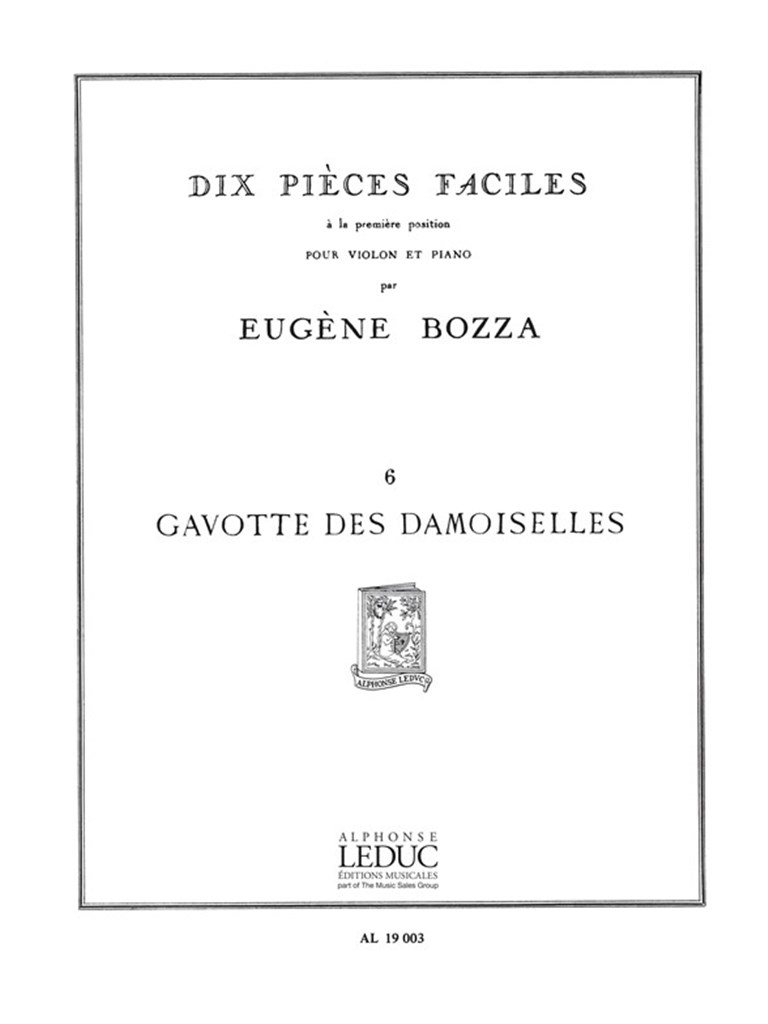 Pieces faciles No.6 - Dictee nostalgique