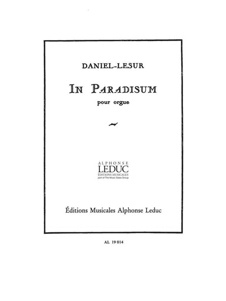 In Paradisium