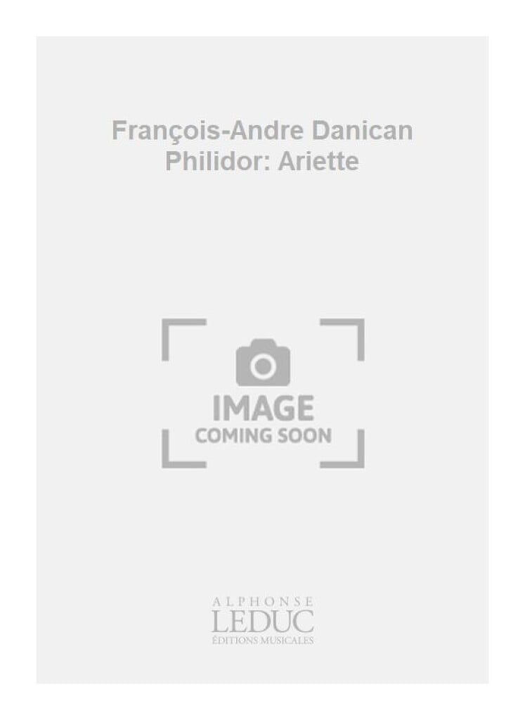François-Andre Danican Philidor: Ariette