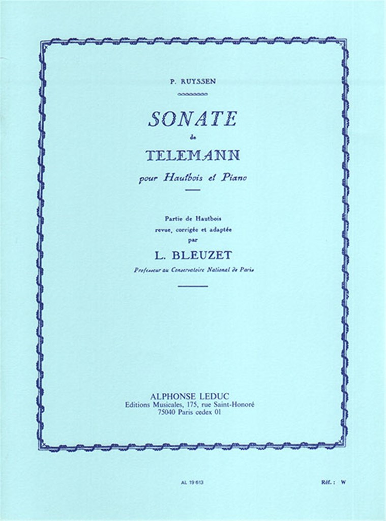 Sonata In A Minor