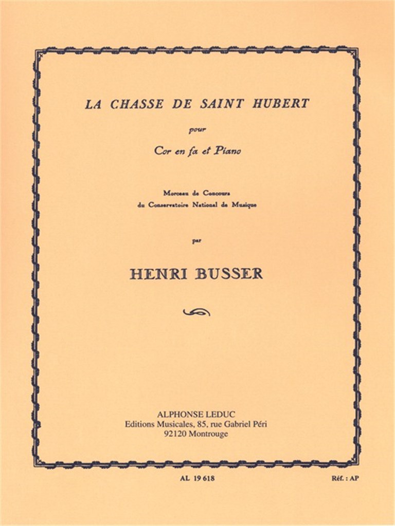 Chasse De Saint Hubert