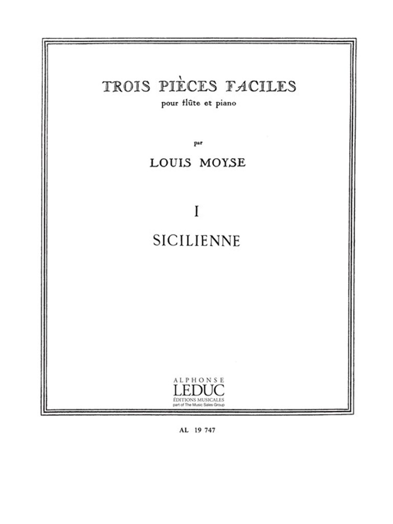 Pieces Faciles(3) 1 Sicilienne