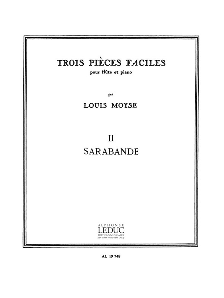 3 Pieces No.2: Sarabande