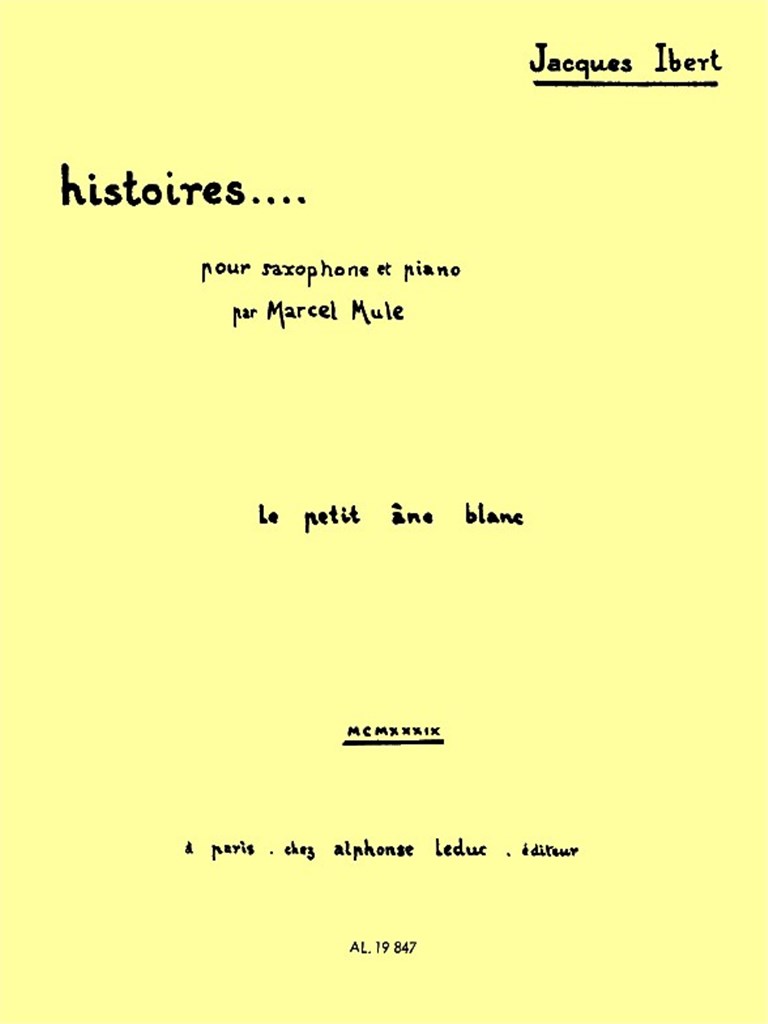 Le Petit Ane blanc