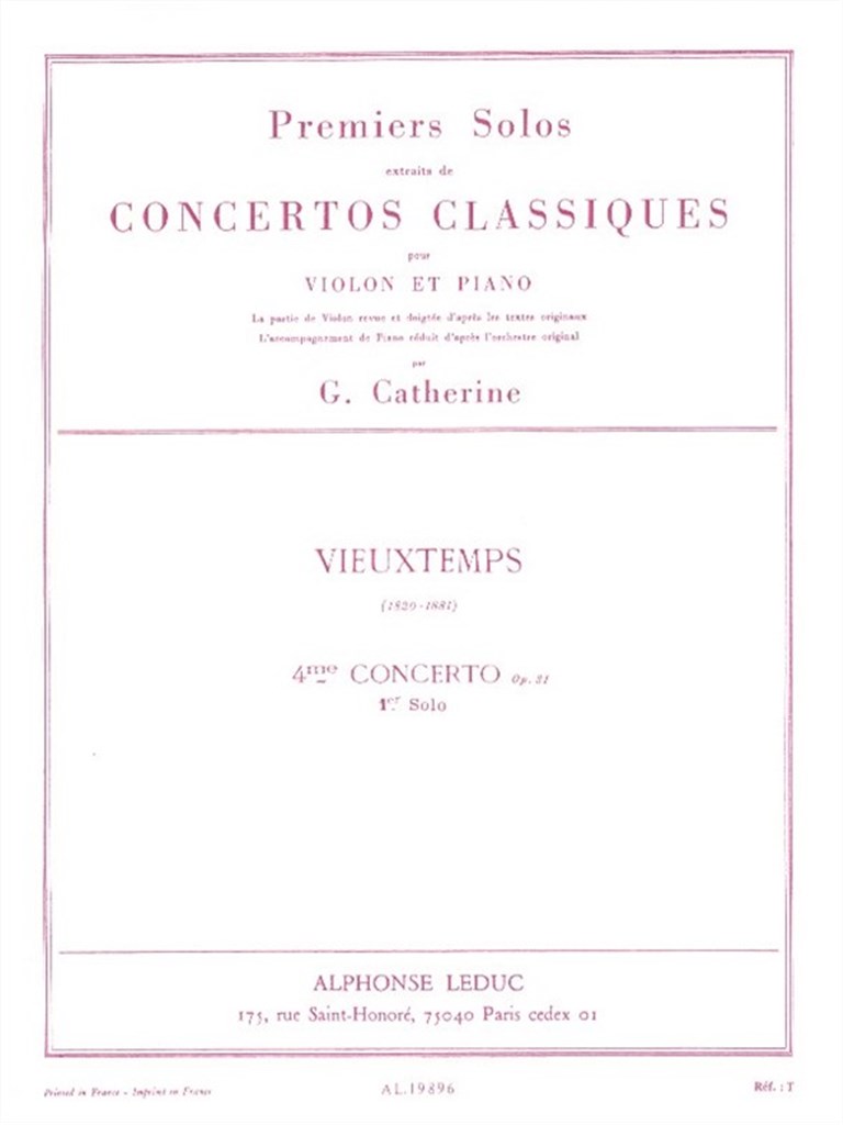 Premier Solo Extrait concerto No.4 Op31