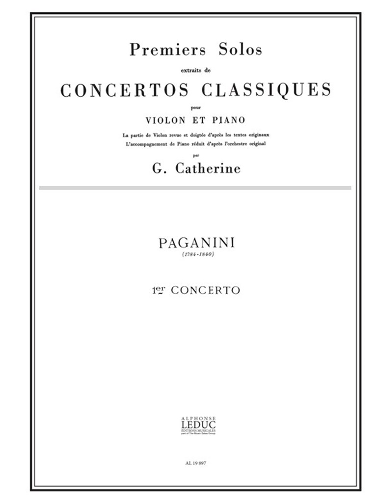 Premier Solo Extrait concerto No.1
