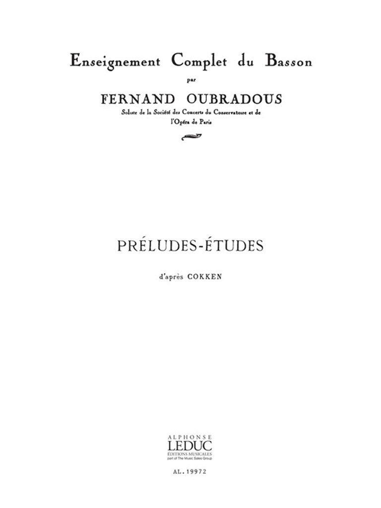 Preludes-Etudes