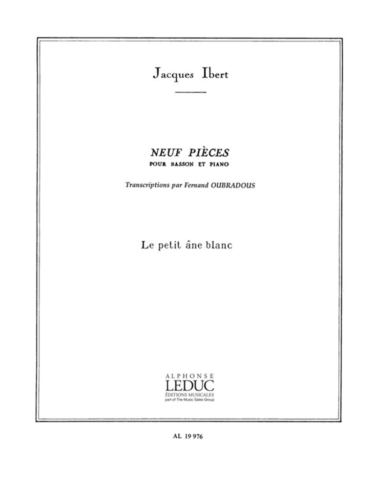 Le Petit Ane blanc