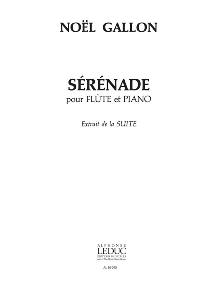 Serenade Extrait De Suite