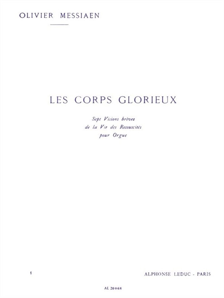 Corps Glorieux 1