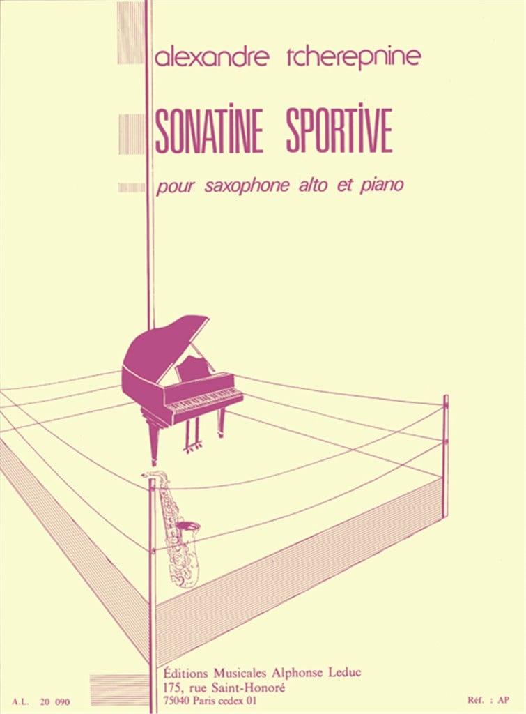 Sonatine Sportive Pour Alto Et Piano