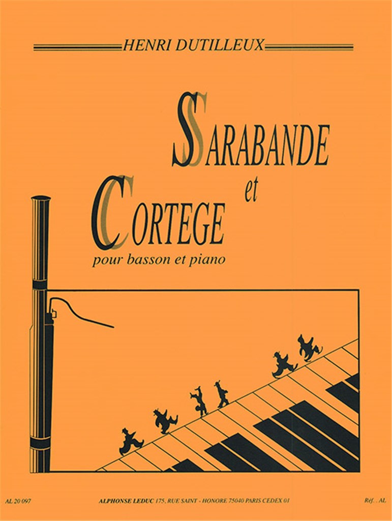 Sarabande et Cortege for Bassoon and Piano