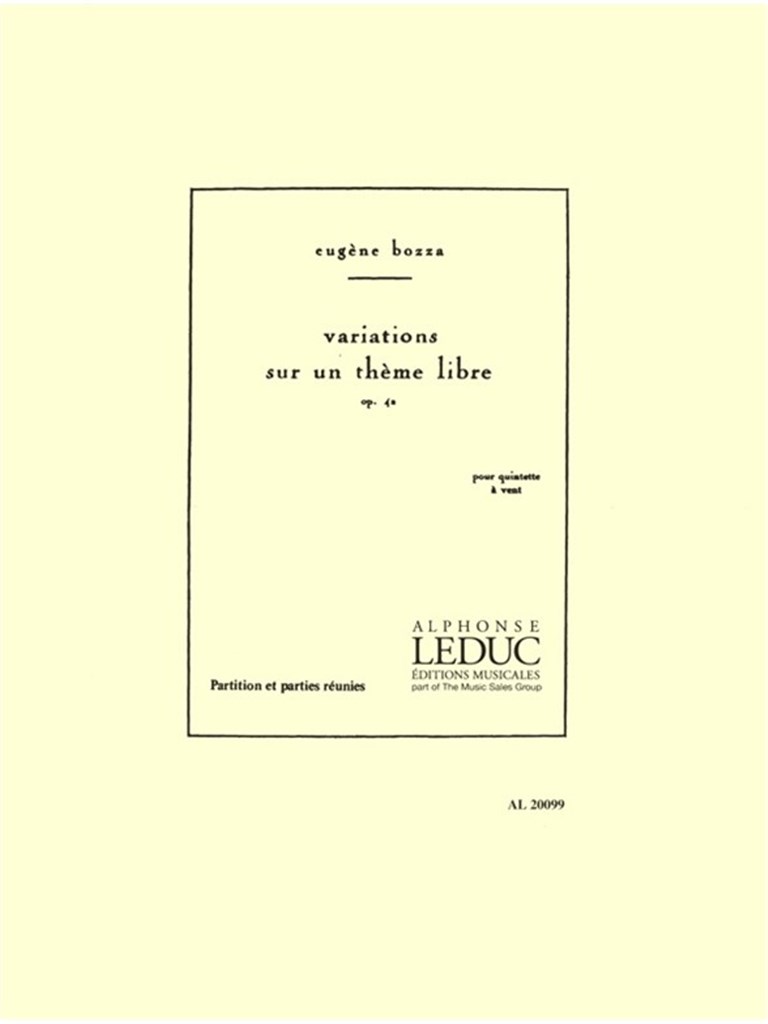 Variations Sur Un Theme Libre