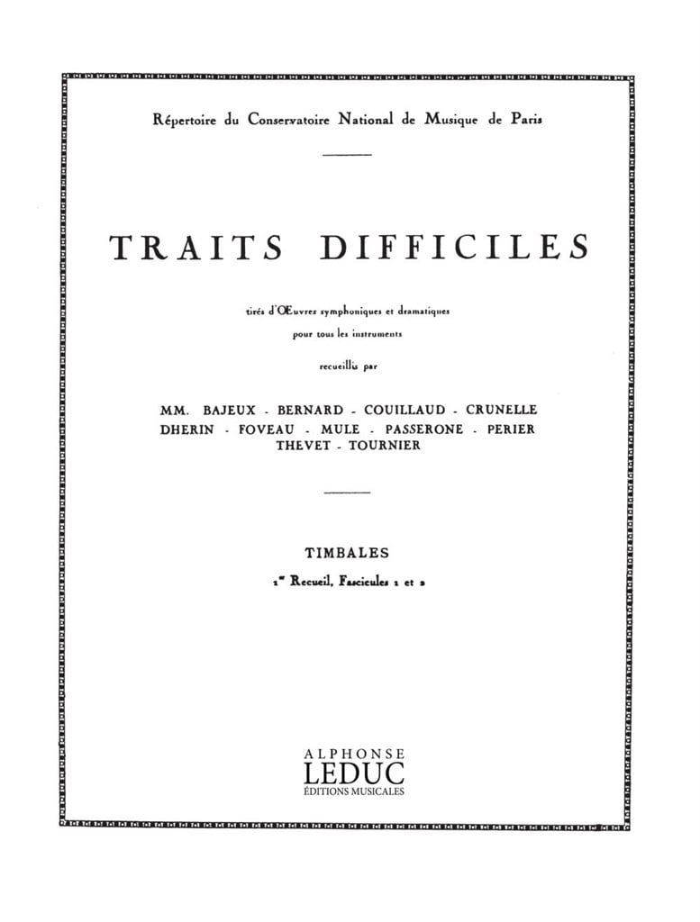 Traits Difficiles