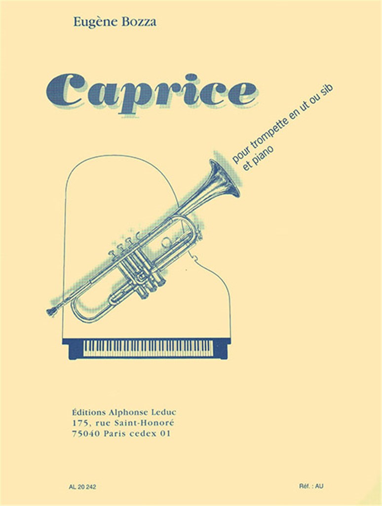 Caprice for Trumpet in C or B and Piano