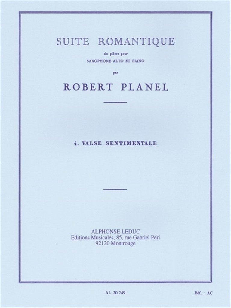 Suite Romantique - Valse Sentimentale