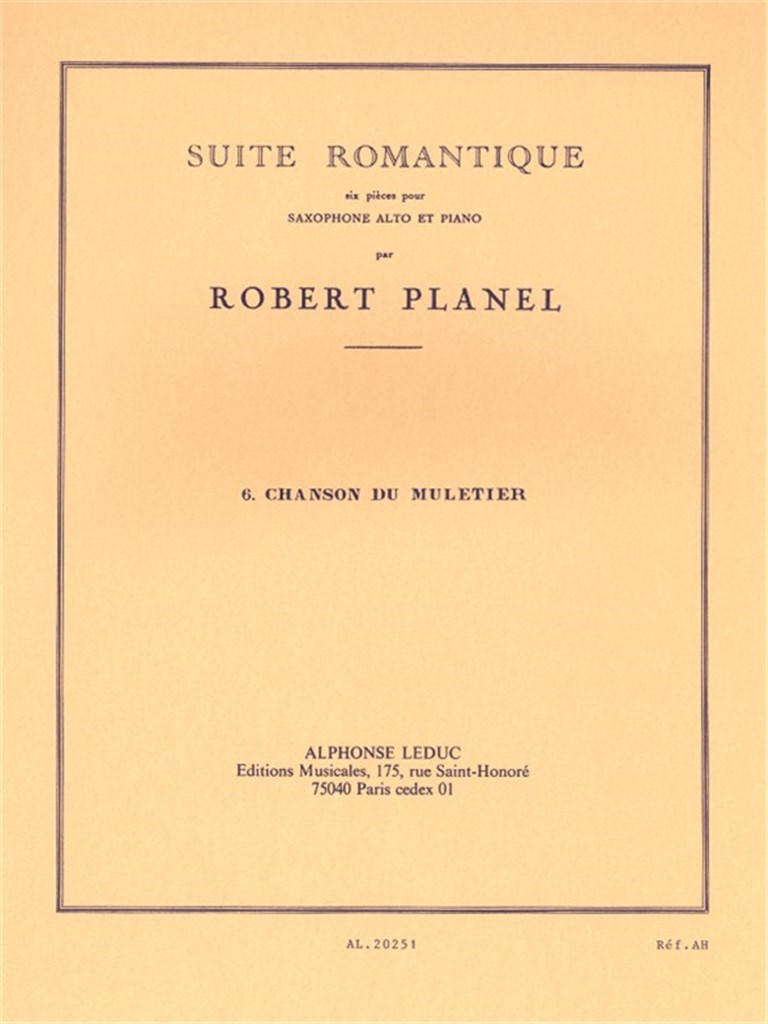 Robert Planel: Suite Romantique 6