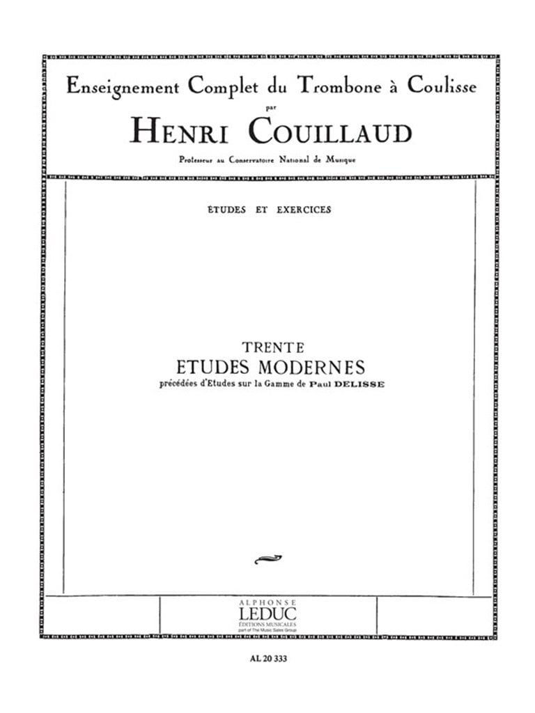 30 Etudes Modernes -