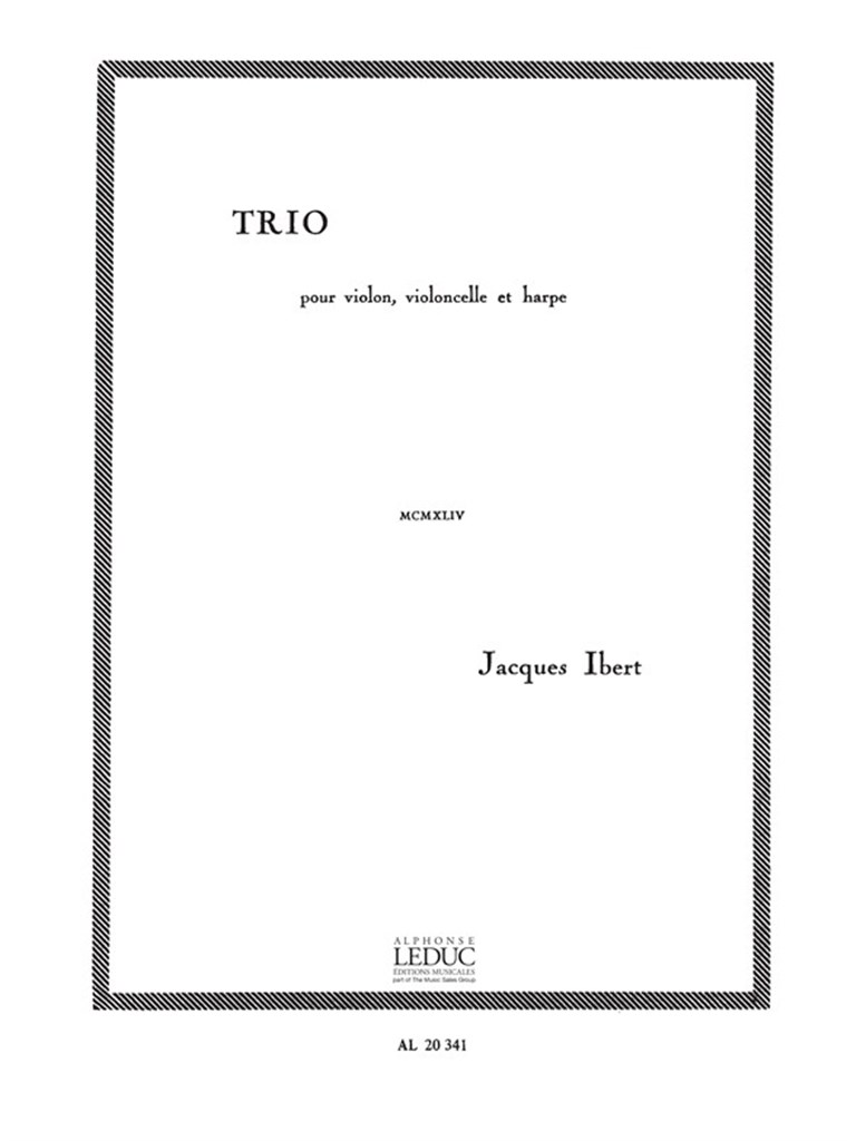Trio for Violin, Cello and Harp