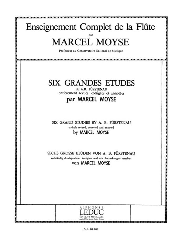 6 Grandes Etudes de Furstenau