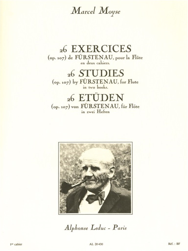26 Exercises de Fürstenau Op.107, Vol.1